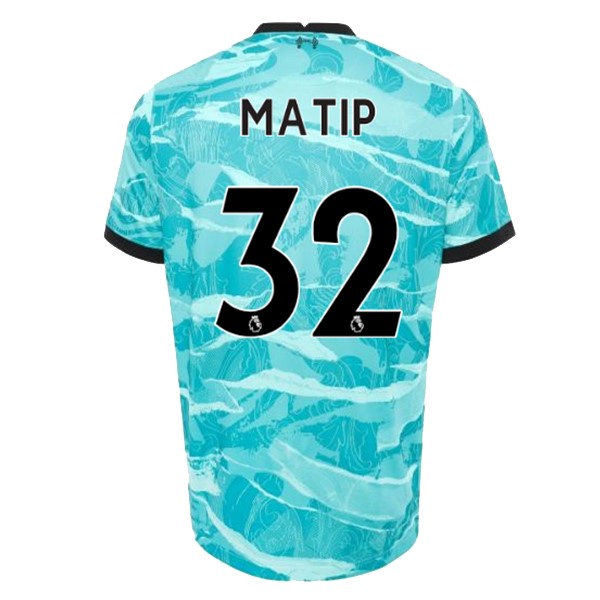 Camiseta Liverpool NO.32 Matip 2ª 2020 2021 Azul